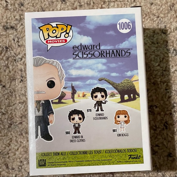Funko Pop! Movies #1006 EDWARD SCISSORHANDS THE INVENTOR Funko Limited Edition - Picture 4 of 7